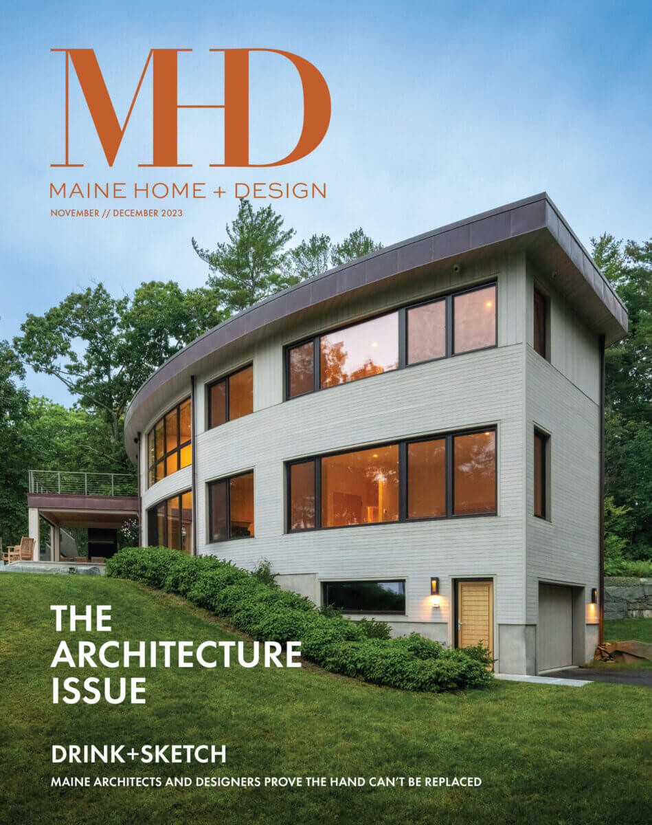 Maine Home & Design November/December 2023 Cover