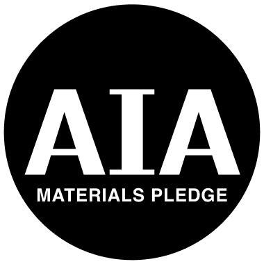 AIA Materials Pledge badge